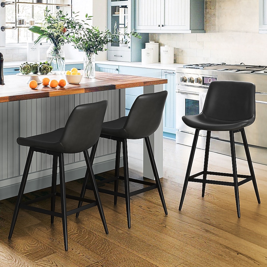 Leather Bar Stools