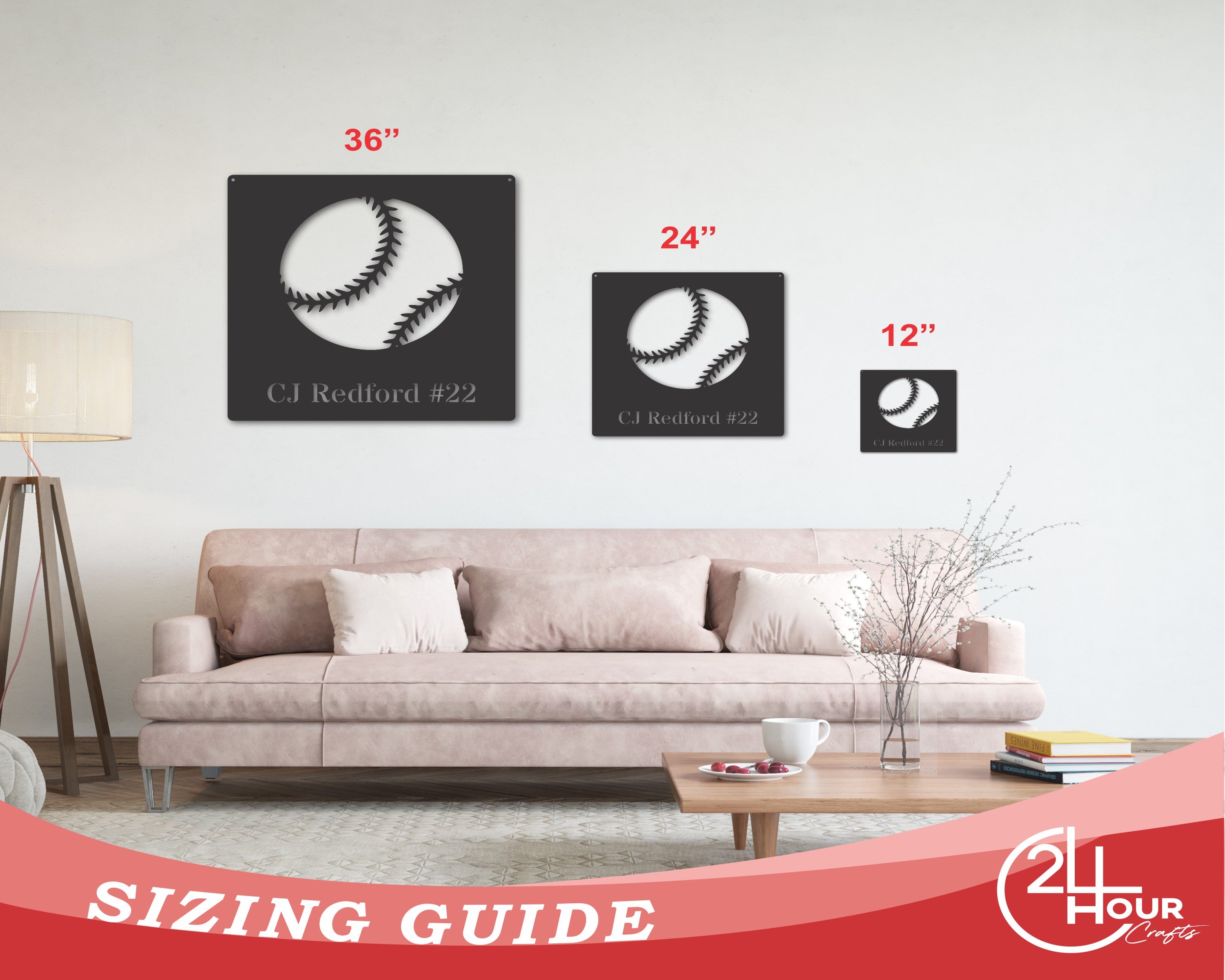 vintage baseball wall art