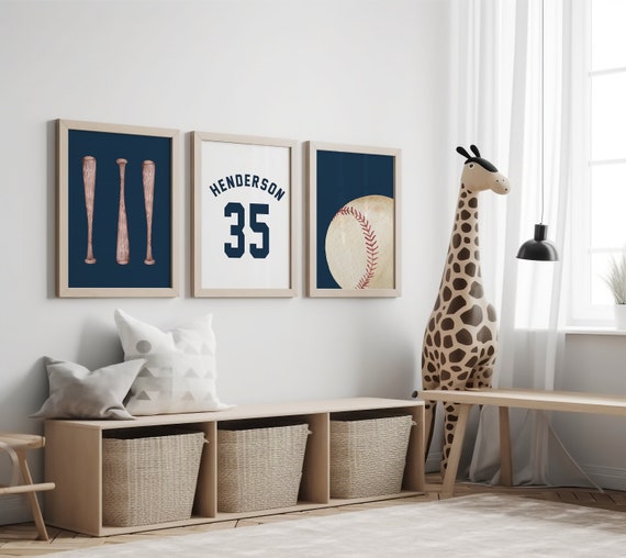baseball man cave decor