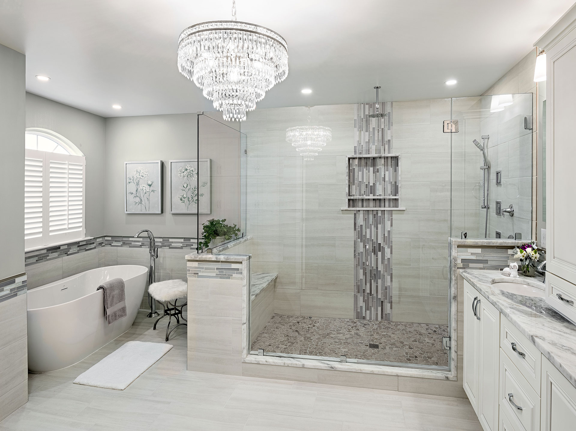 Elegant bathroom design