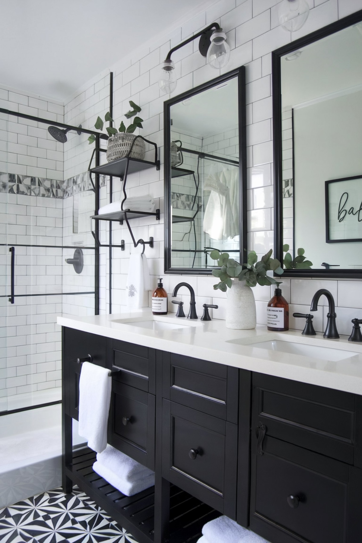 Ultra-modern bathroom decor