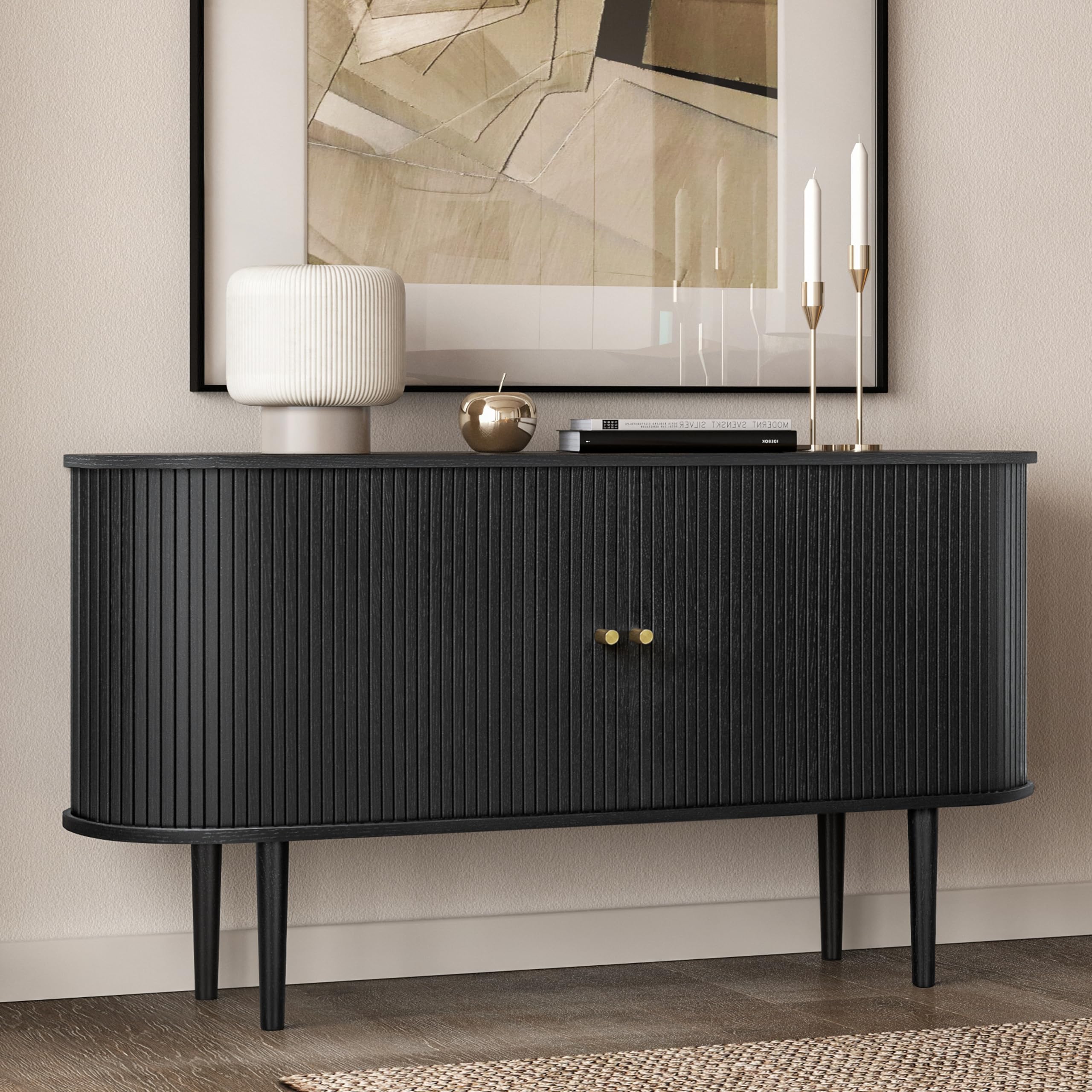reeded sideboard