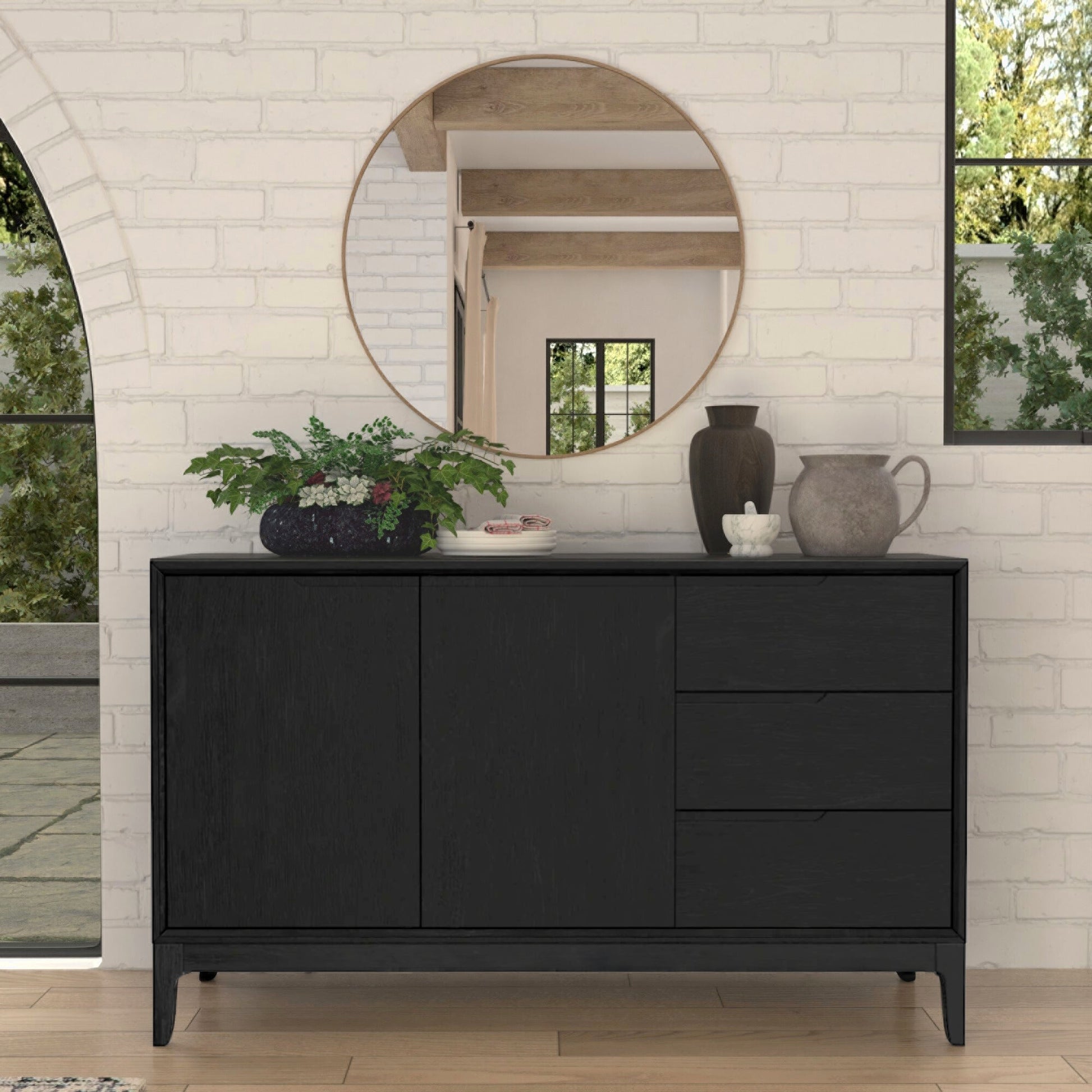 mid-century modern sideboard