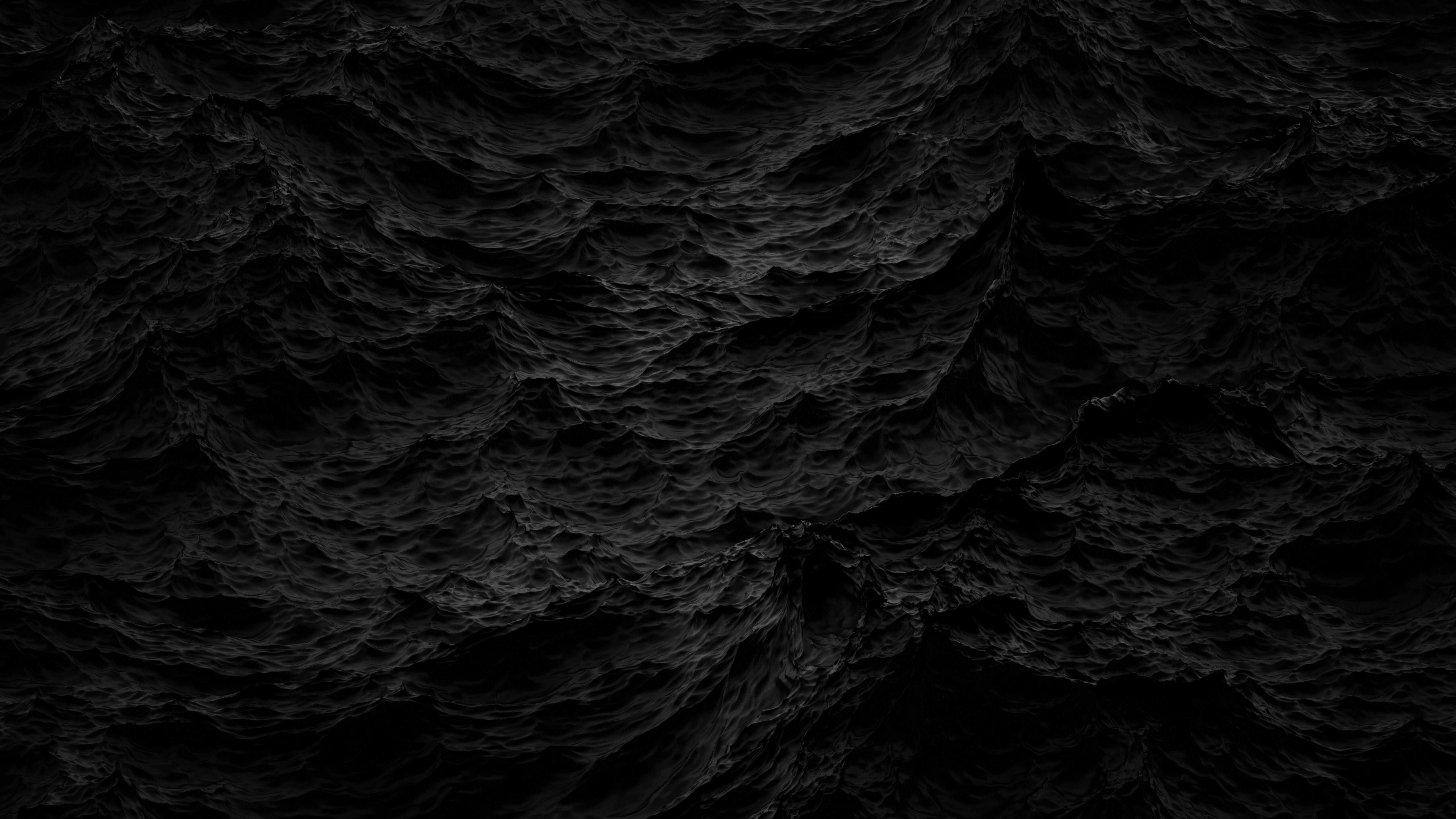 black background