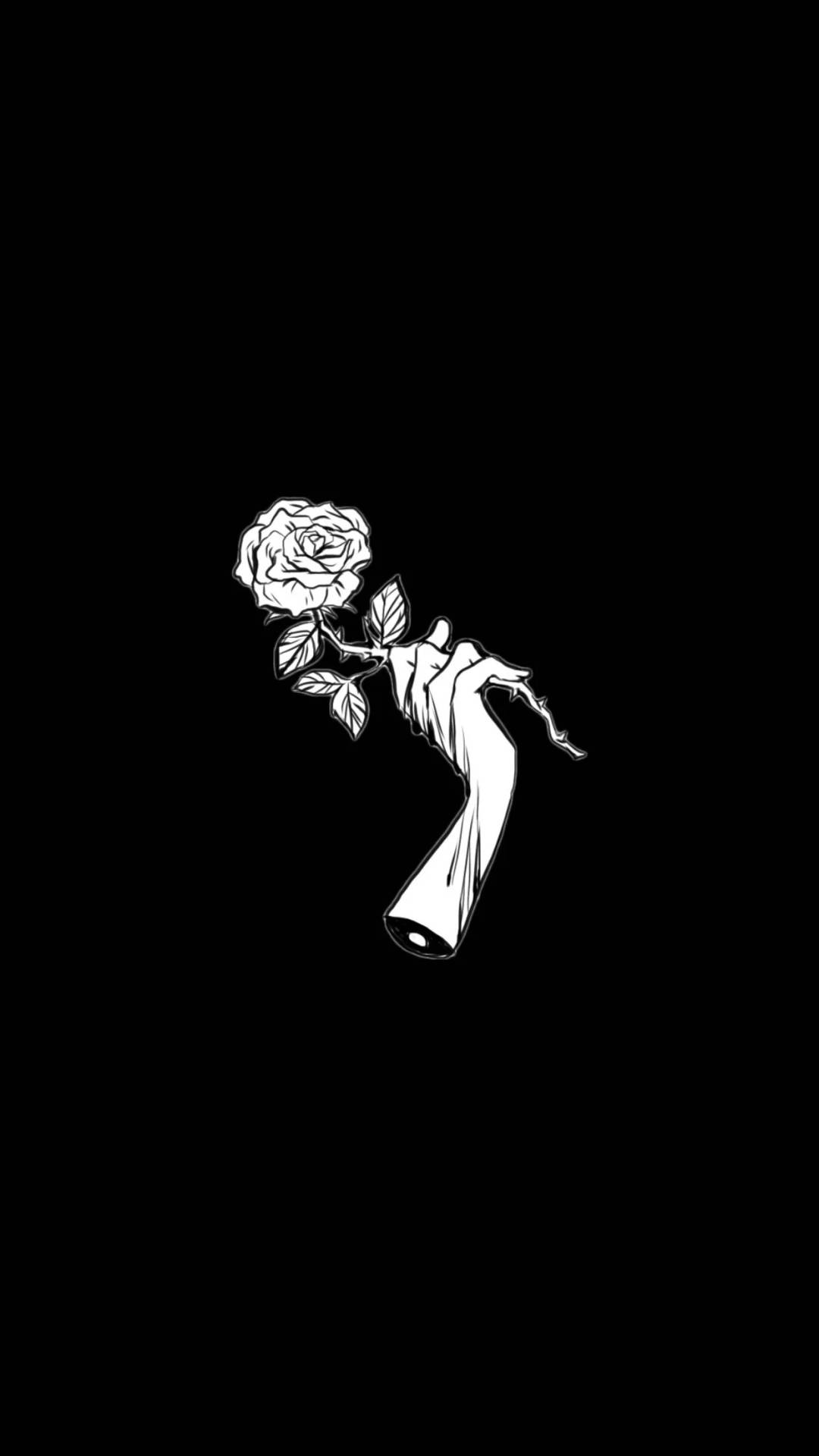 black wallpaper for iPhone
