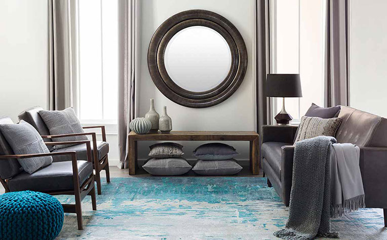blue decor ideas for living room