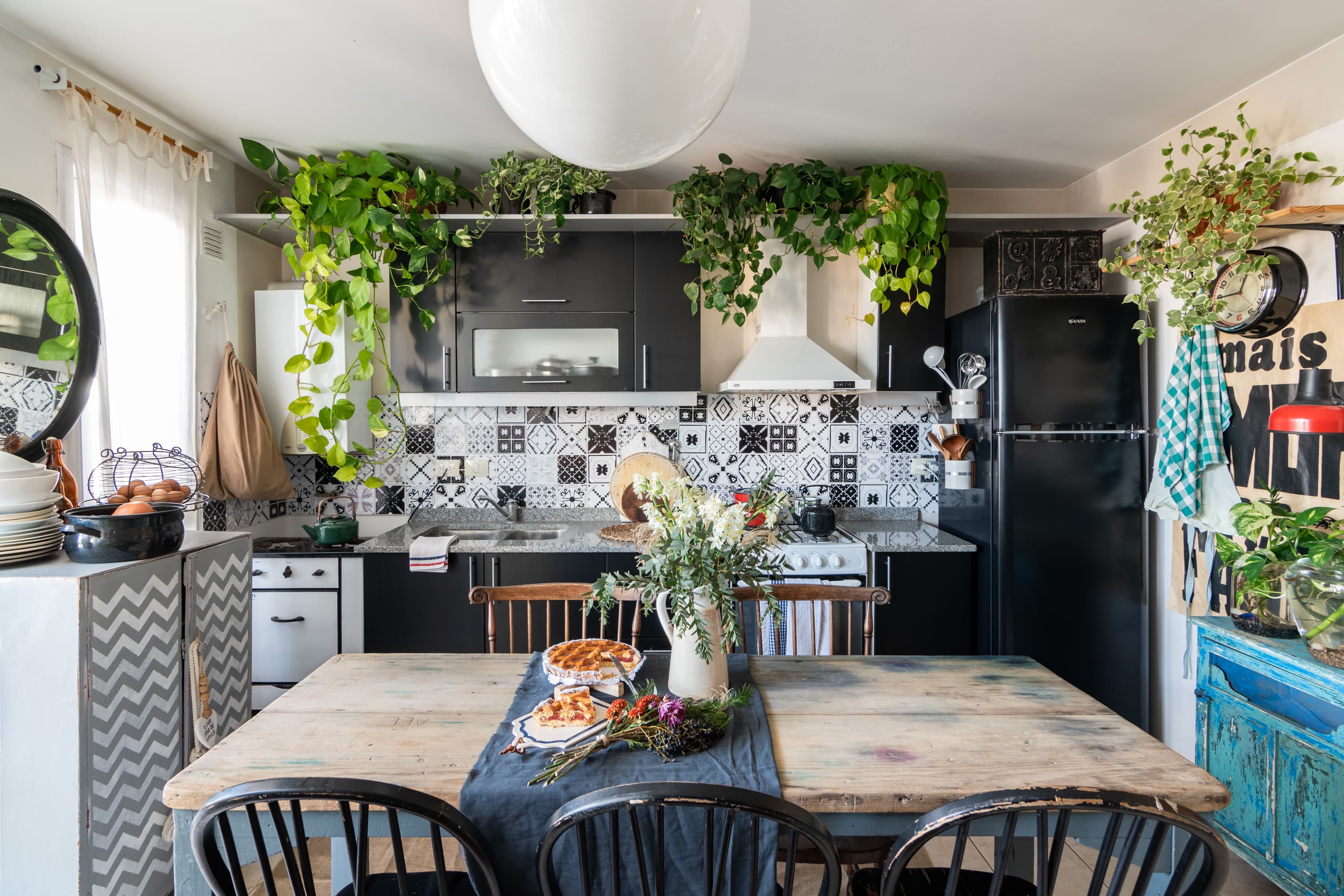 Modern Boho Kitchen