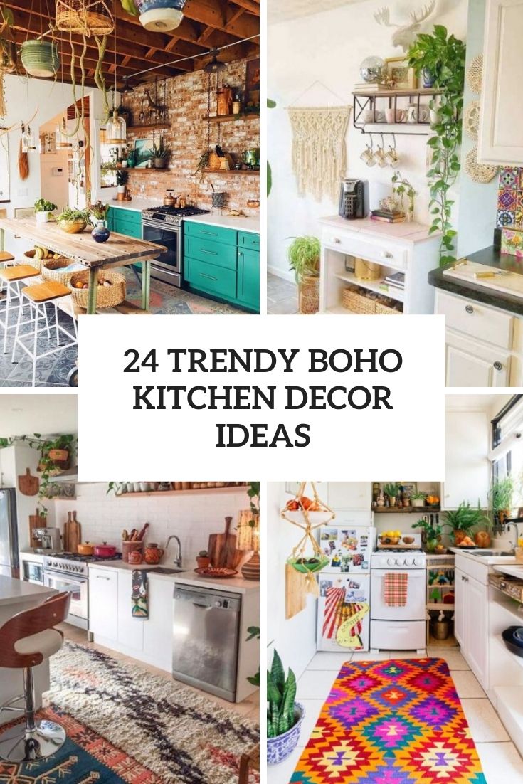 Boho Kitchen Layout
