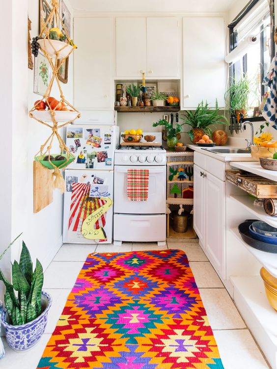 Boho Kitchen Backsplash