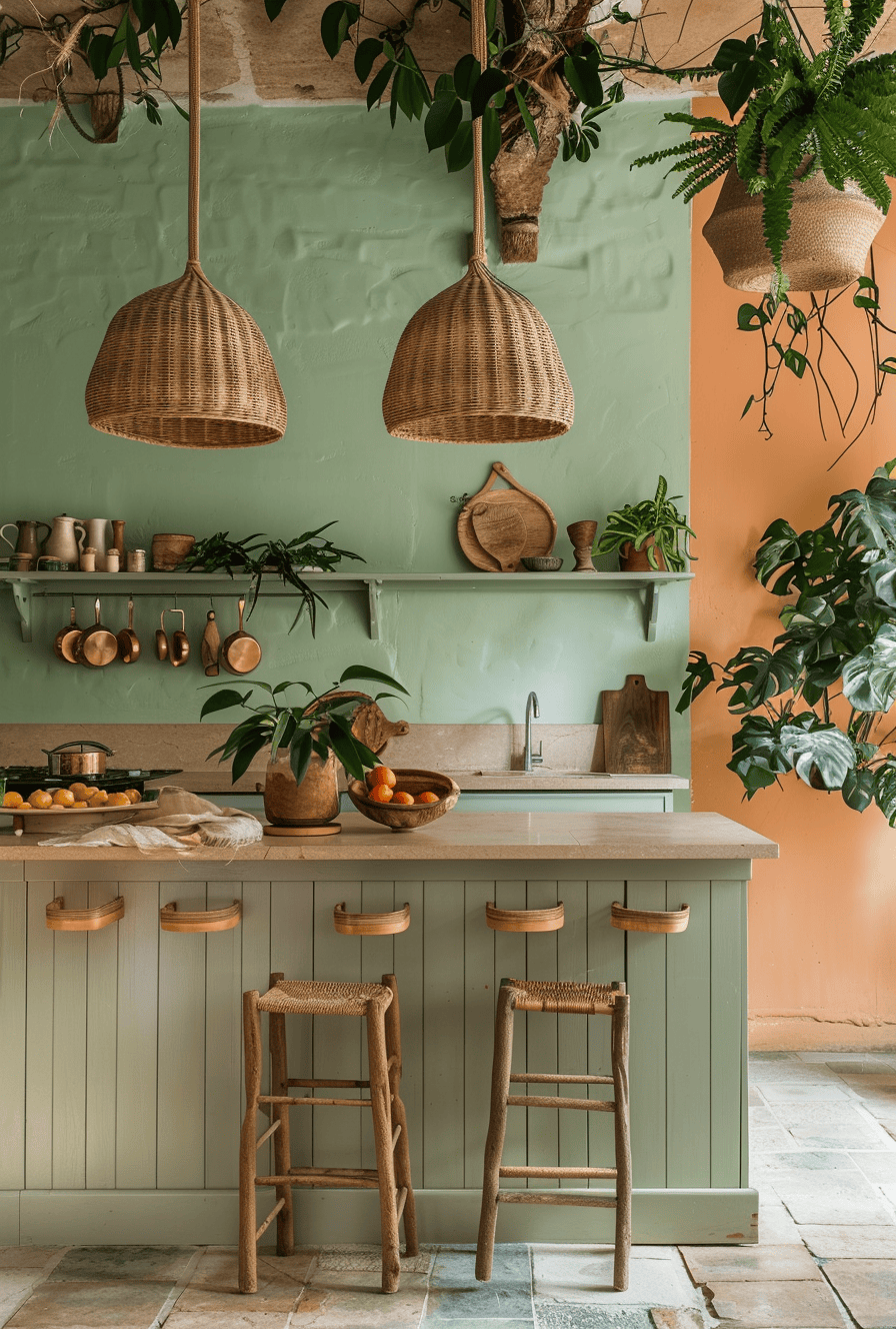 Eclectic Boho Kitchen