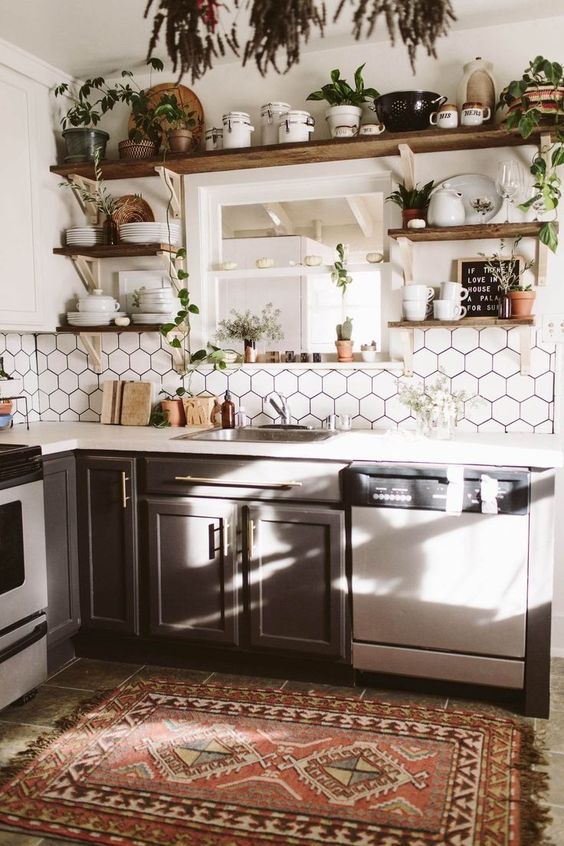 DIY Boho Kitchen Decor