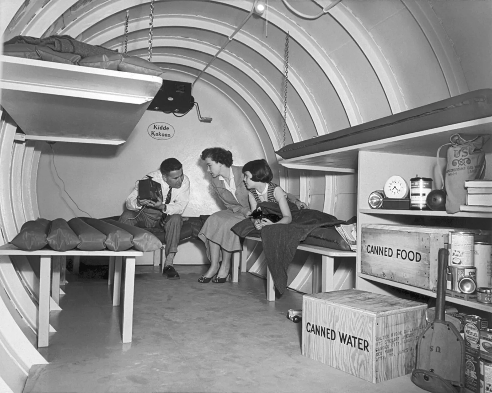 Underground bomb shelter