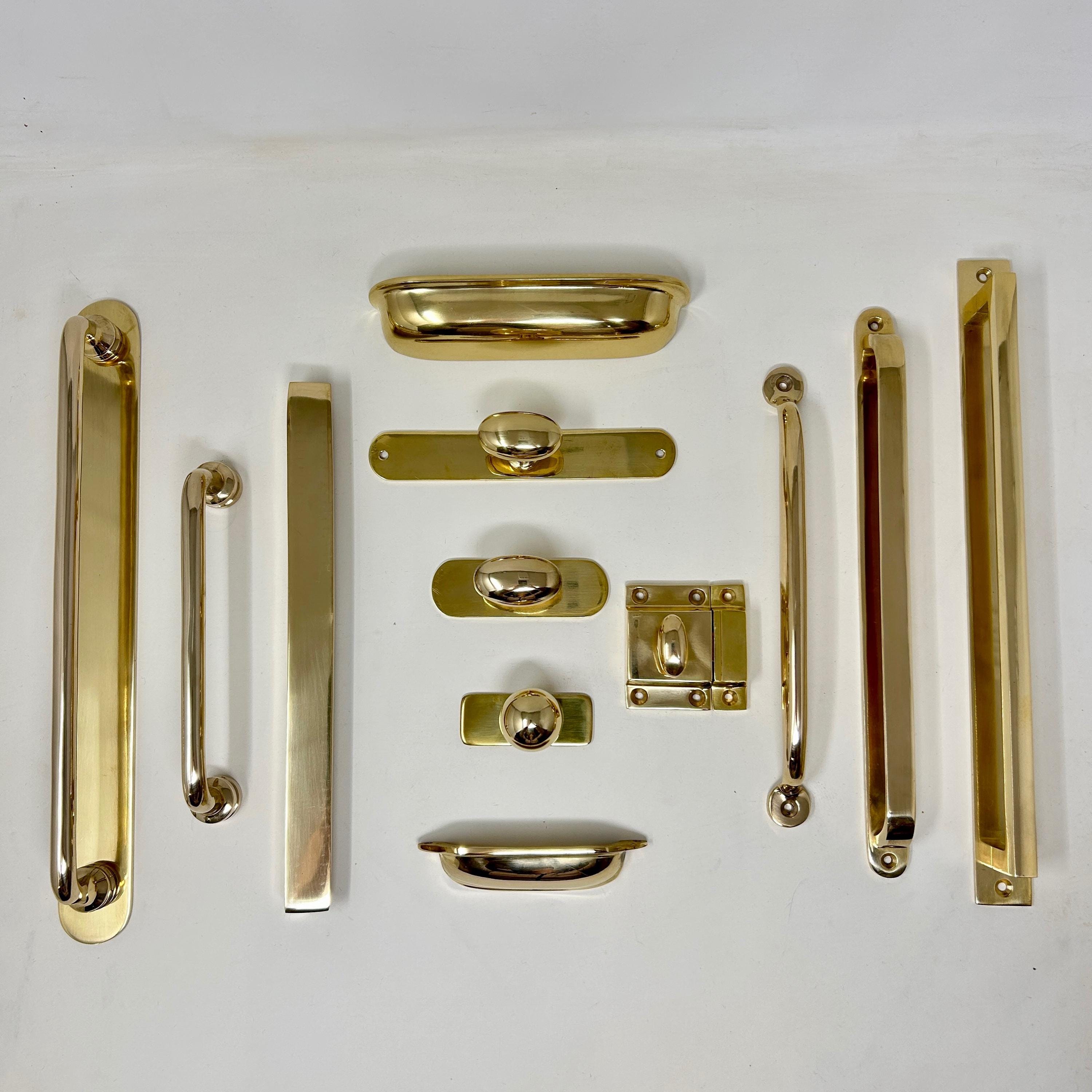 polished brass