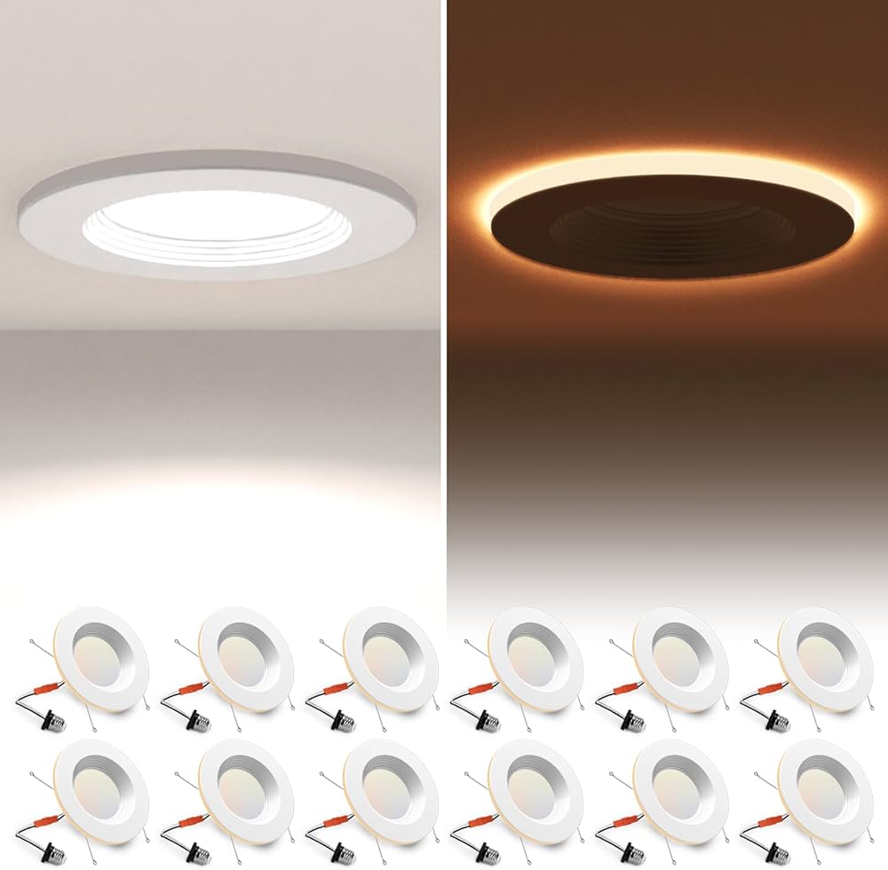 recessed lighting installation