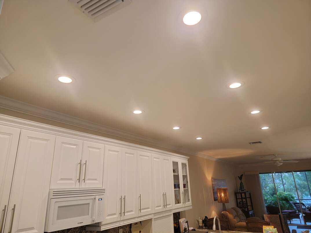 calculating number of recessed lights