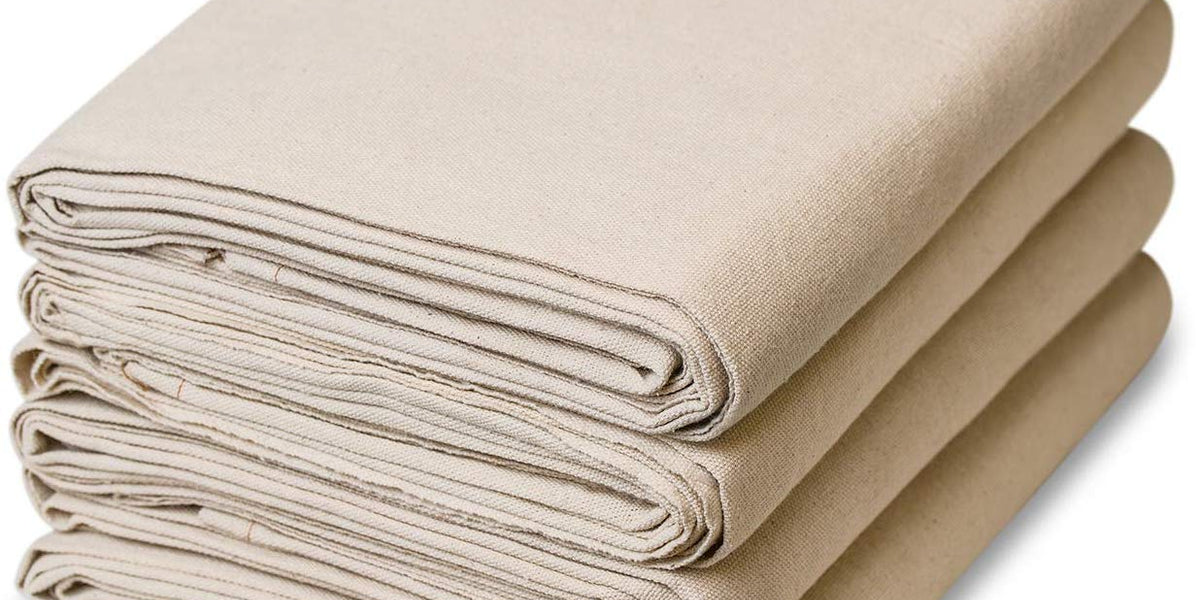 Cotton canvas drop cloth