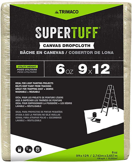 12 oz canvas drop cloth