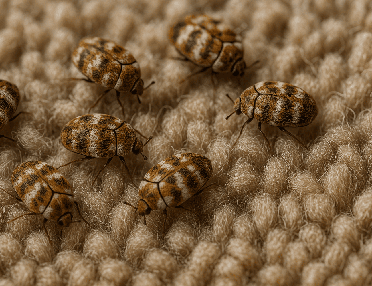carpet beetle larvae