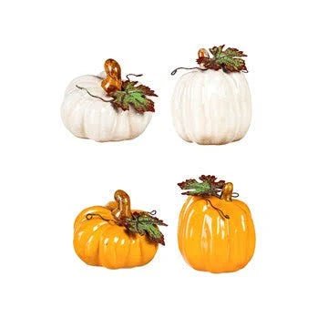 Single ceramic pumpkins