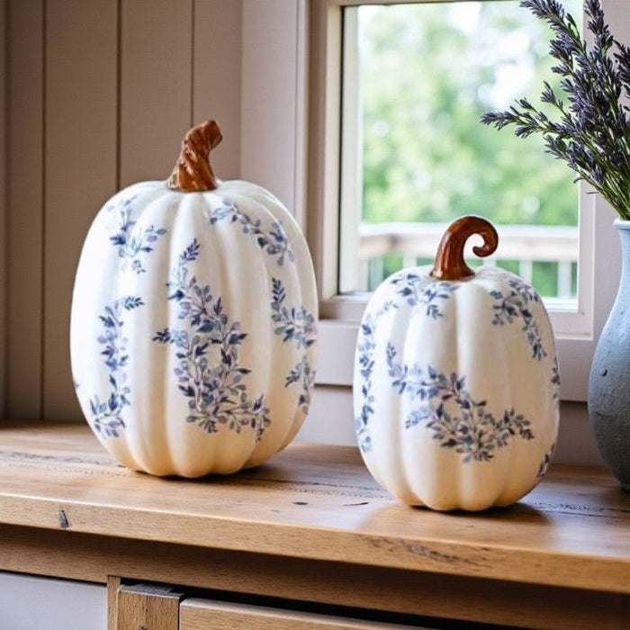 Talavera ceramic pumpkins
