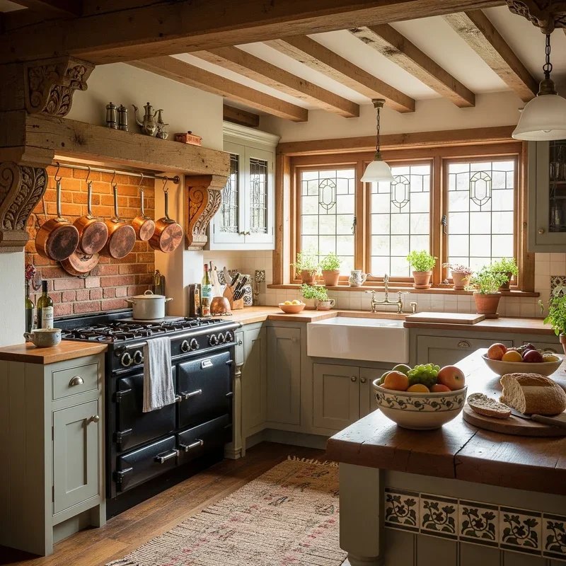 winter kitchen decor