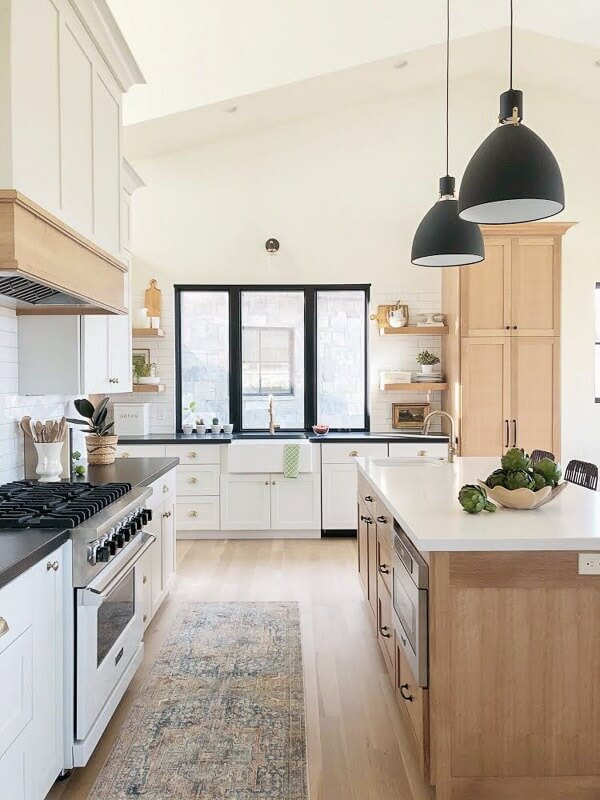 modern farmhouse kitchen