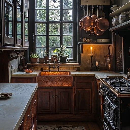 lived-in kitchen aesthetic