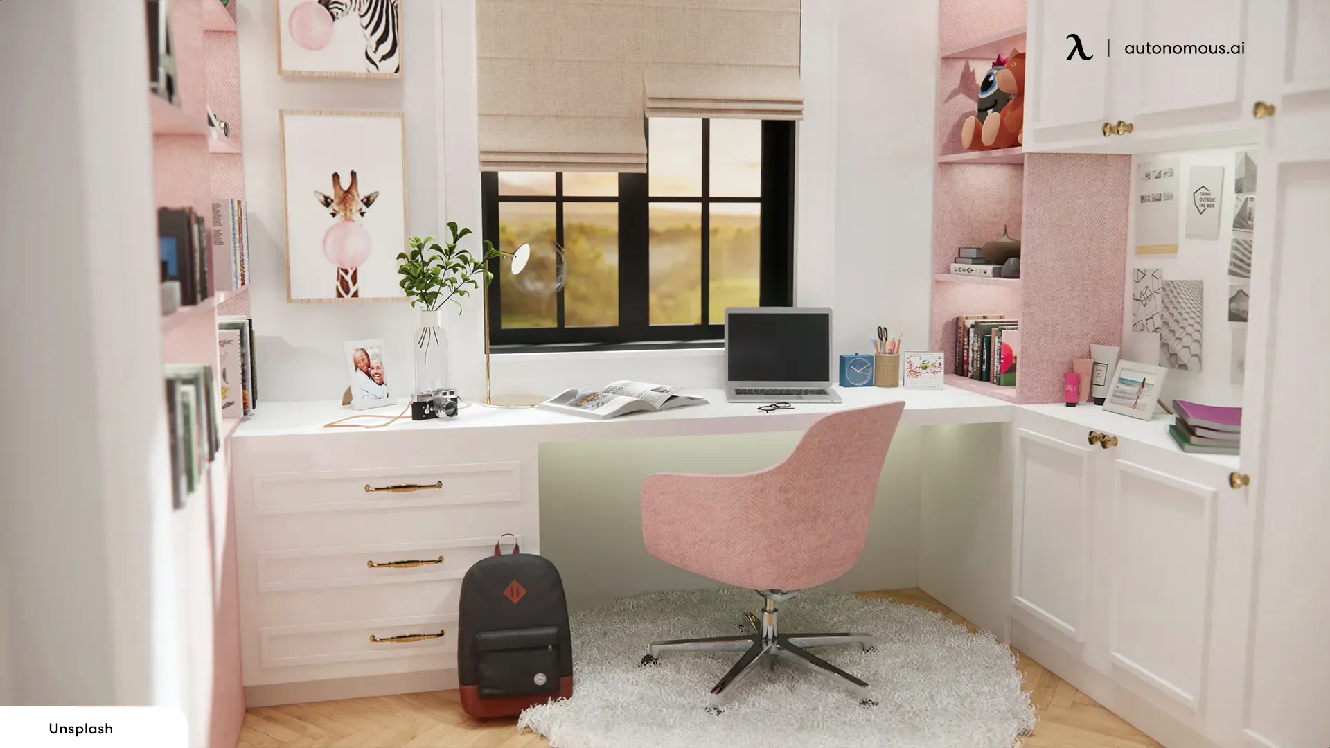 gaming desk decor