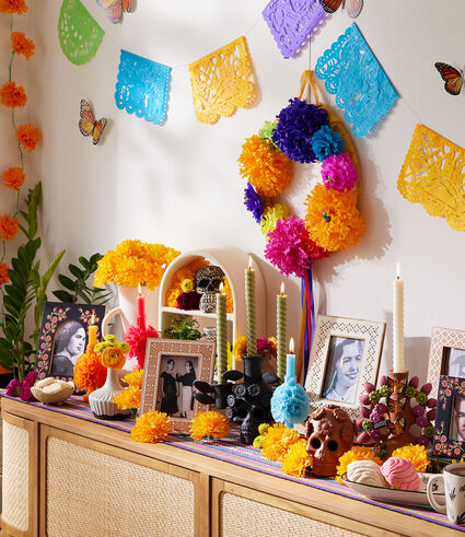 DIY Dia de los Muertos altar