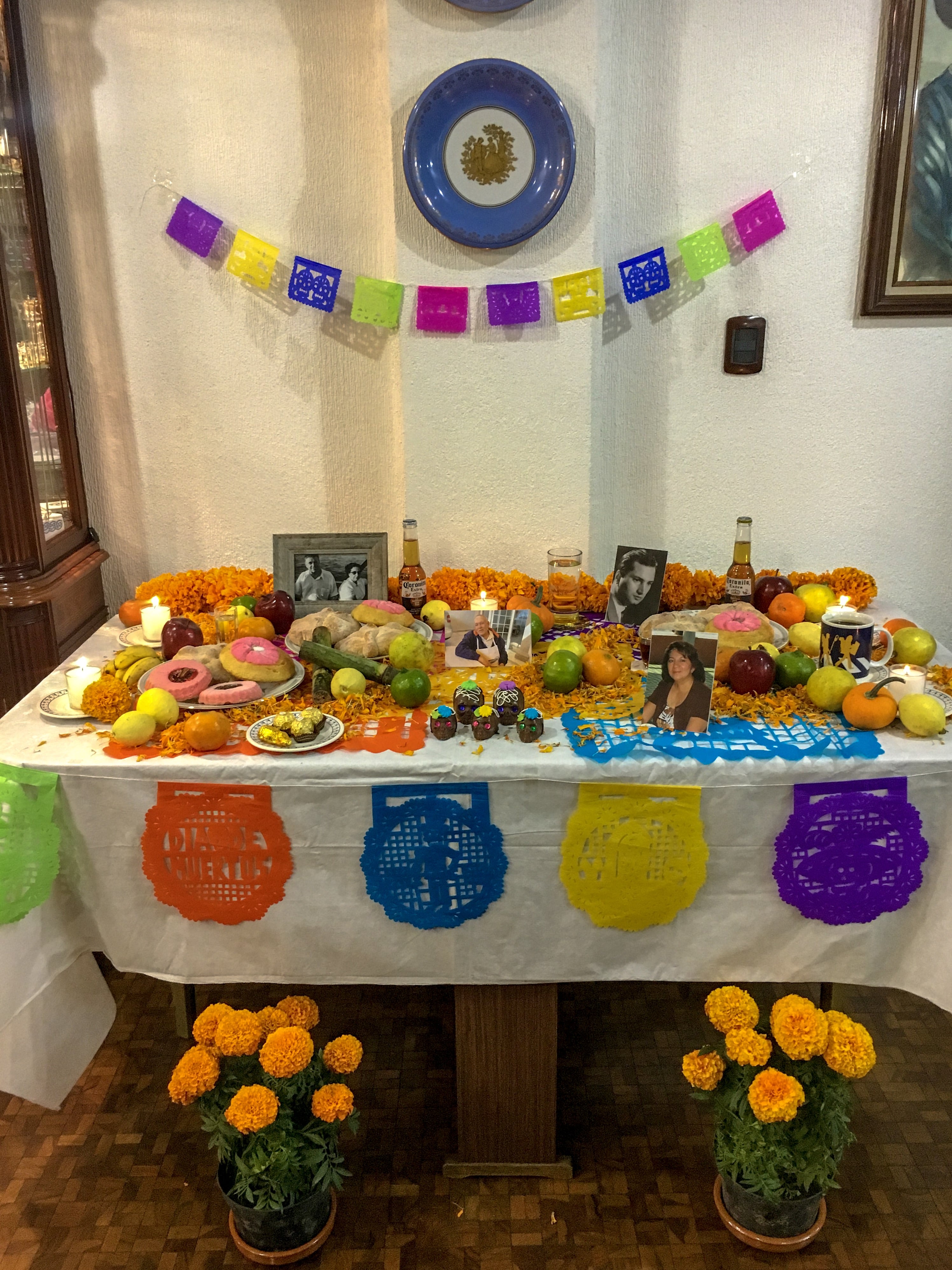 DIY Dia de los Muertos altar