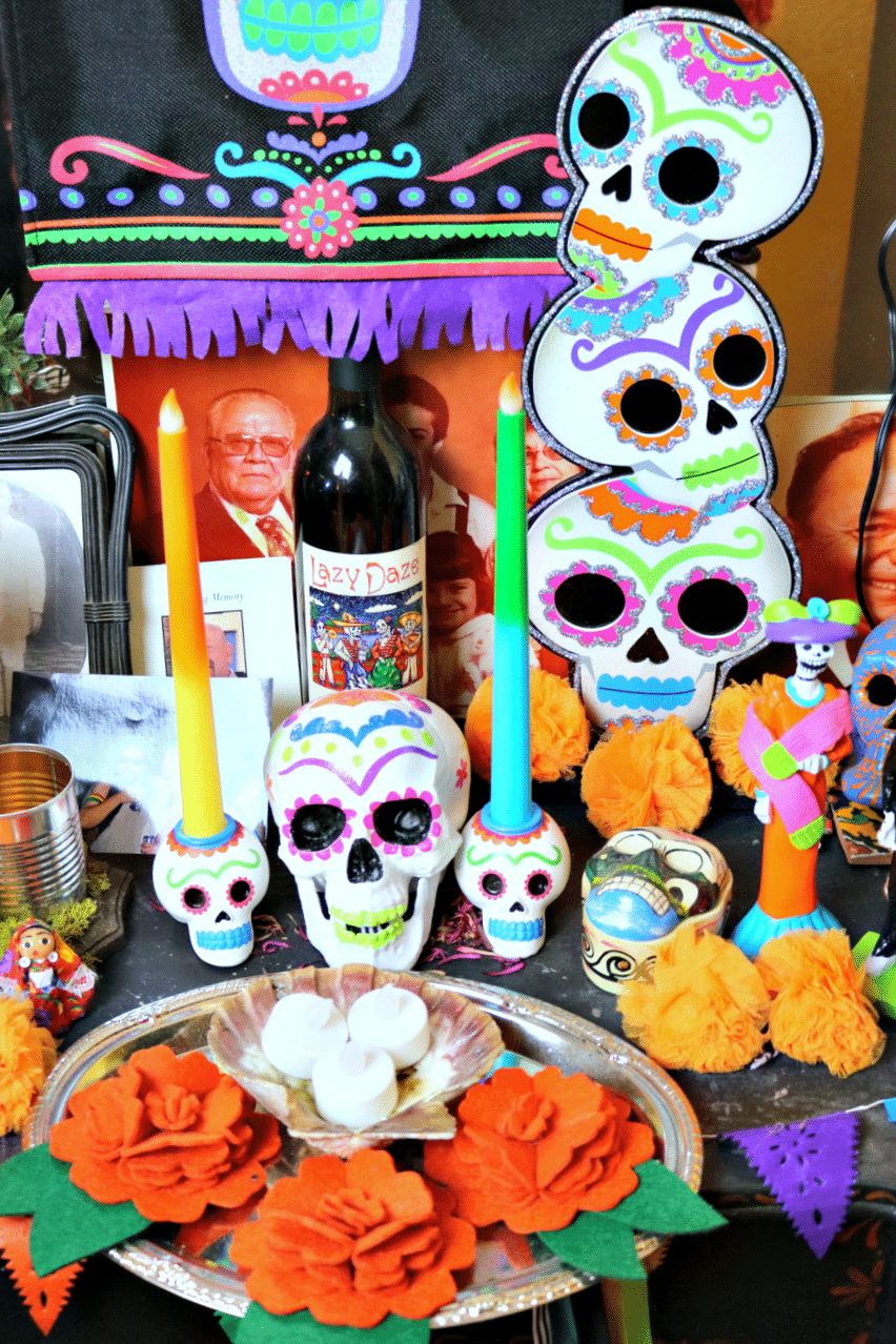 Sugar skull decorations