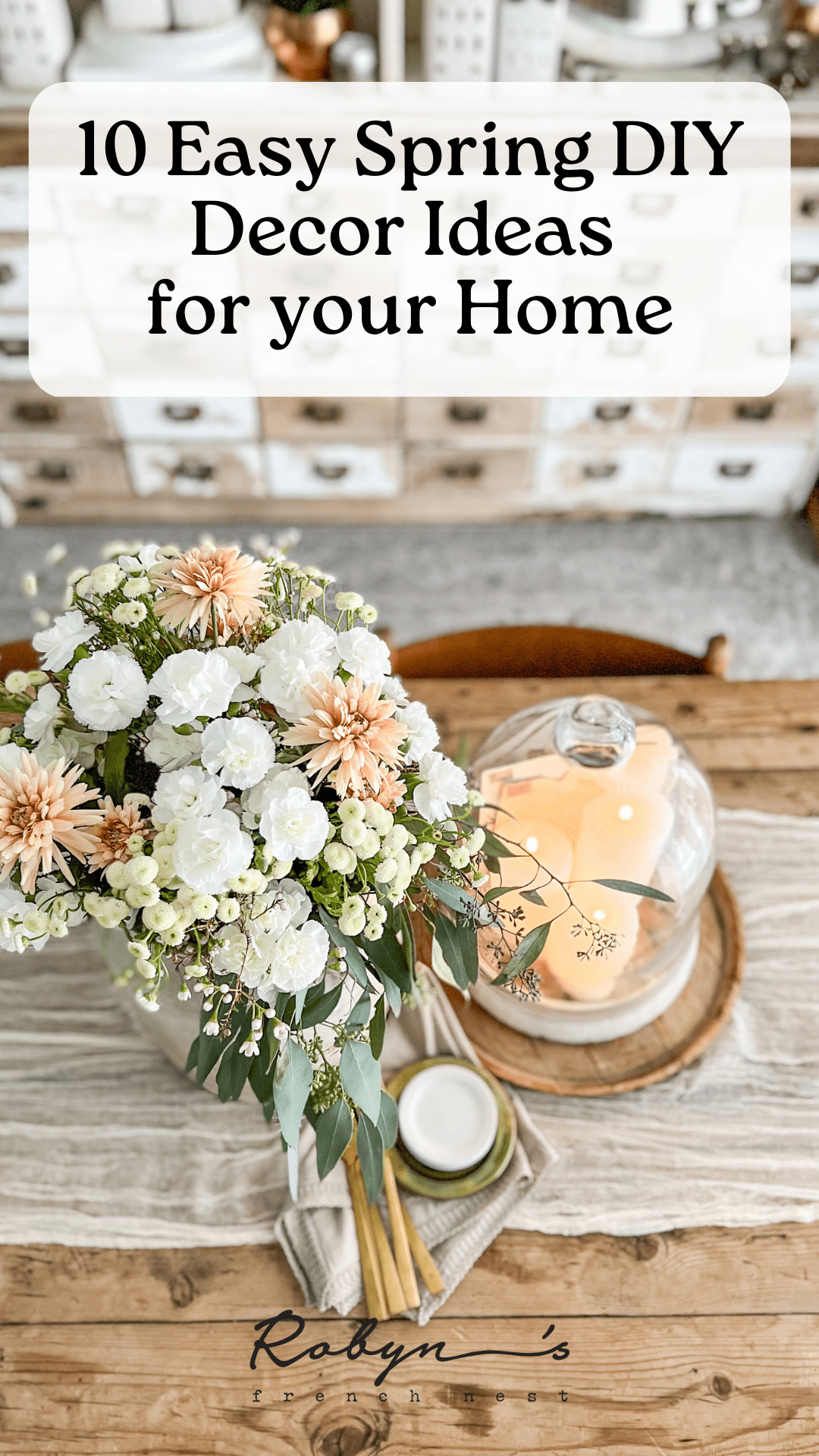 tropical DIY decor