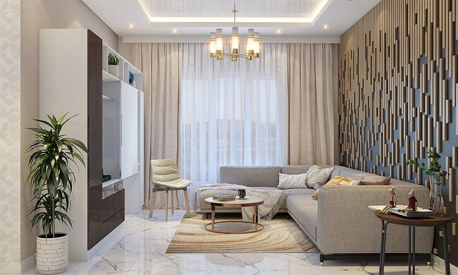 modern drawing room