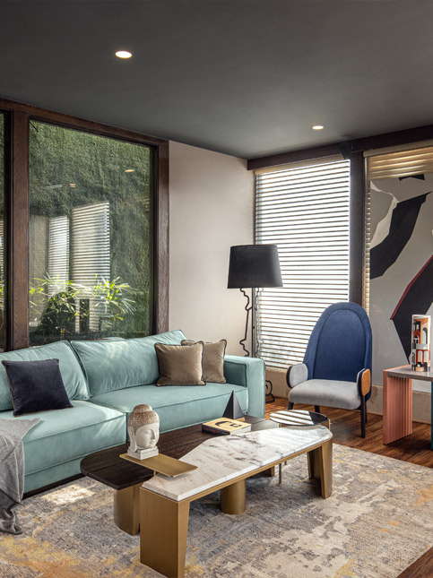 traditional living room