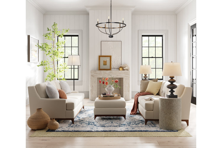 fireplace focal point