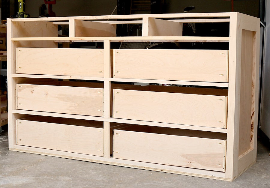 simple assembly dressers