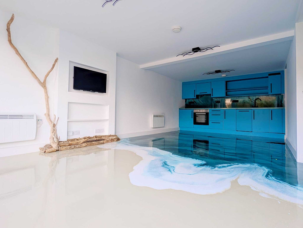 Epoxy floor coating systems