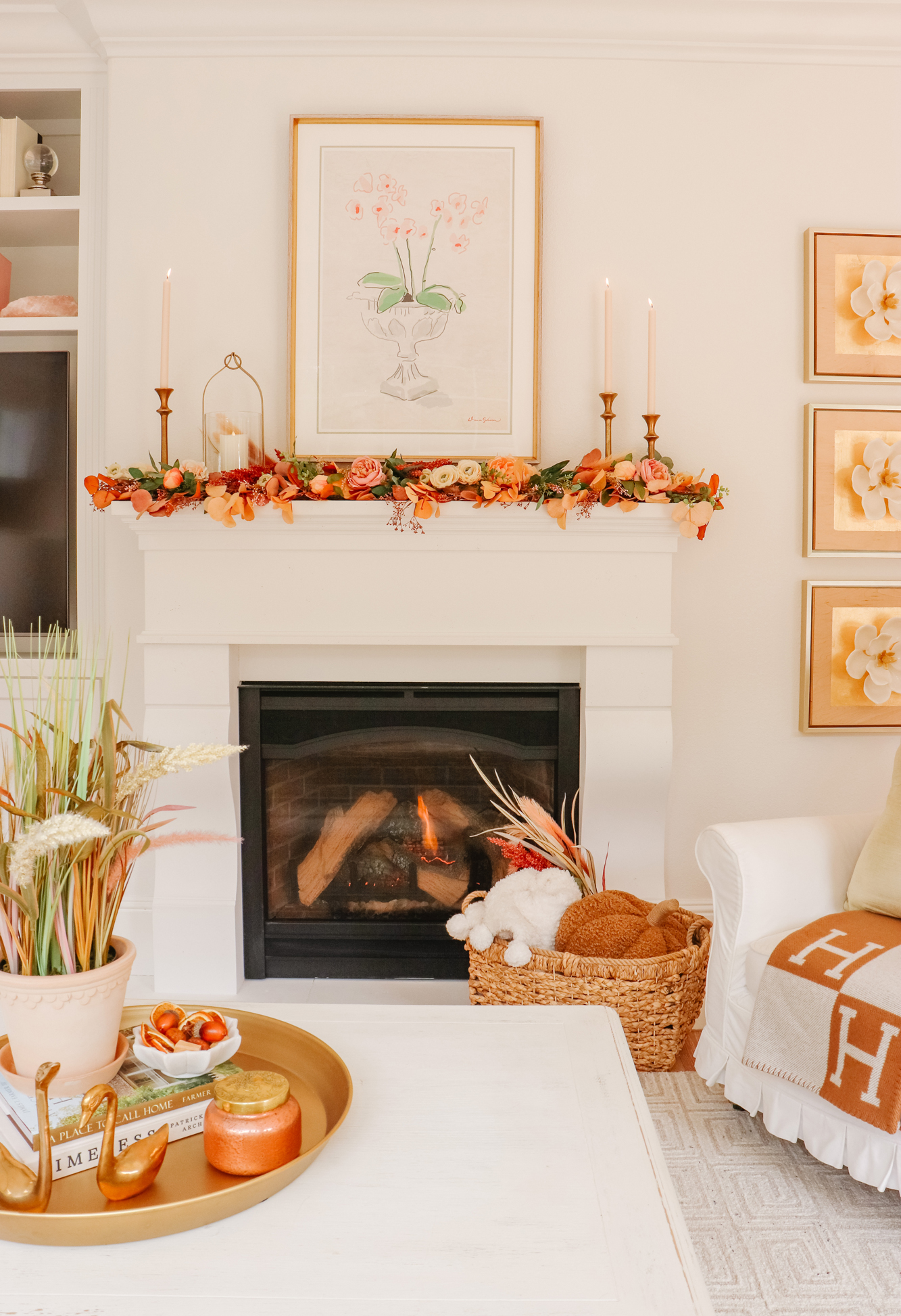 fall mantel inspiration