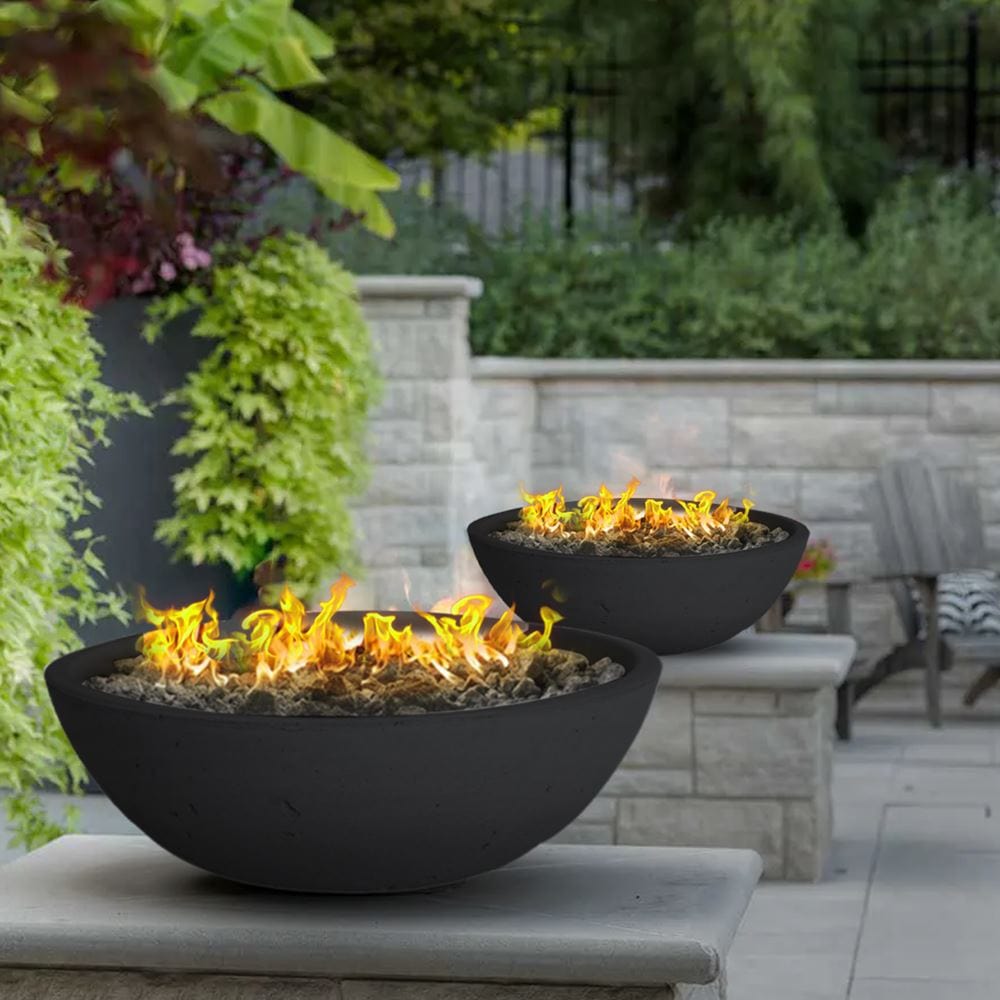 Decorative fire bowls