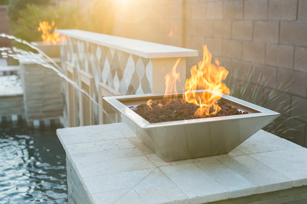 Large fire bowls