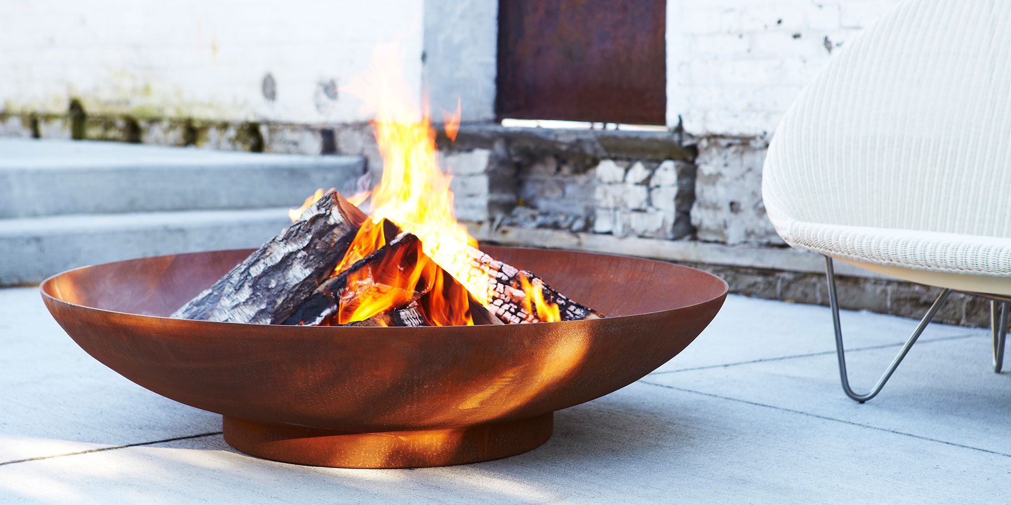 Outdoor fire bowls
