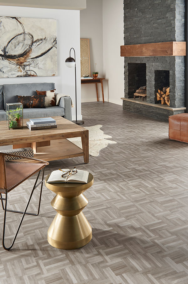 Area rug placement