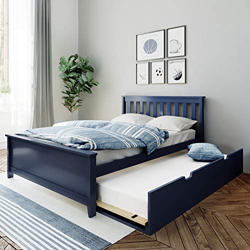 Modern full size trundle bed