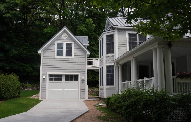 Guest house above garage