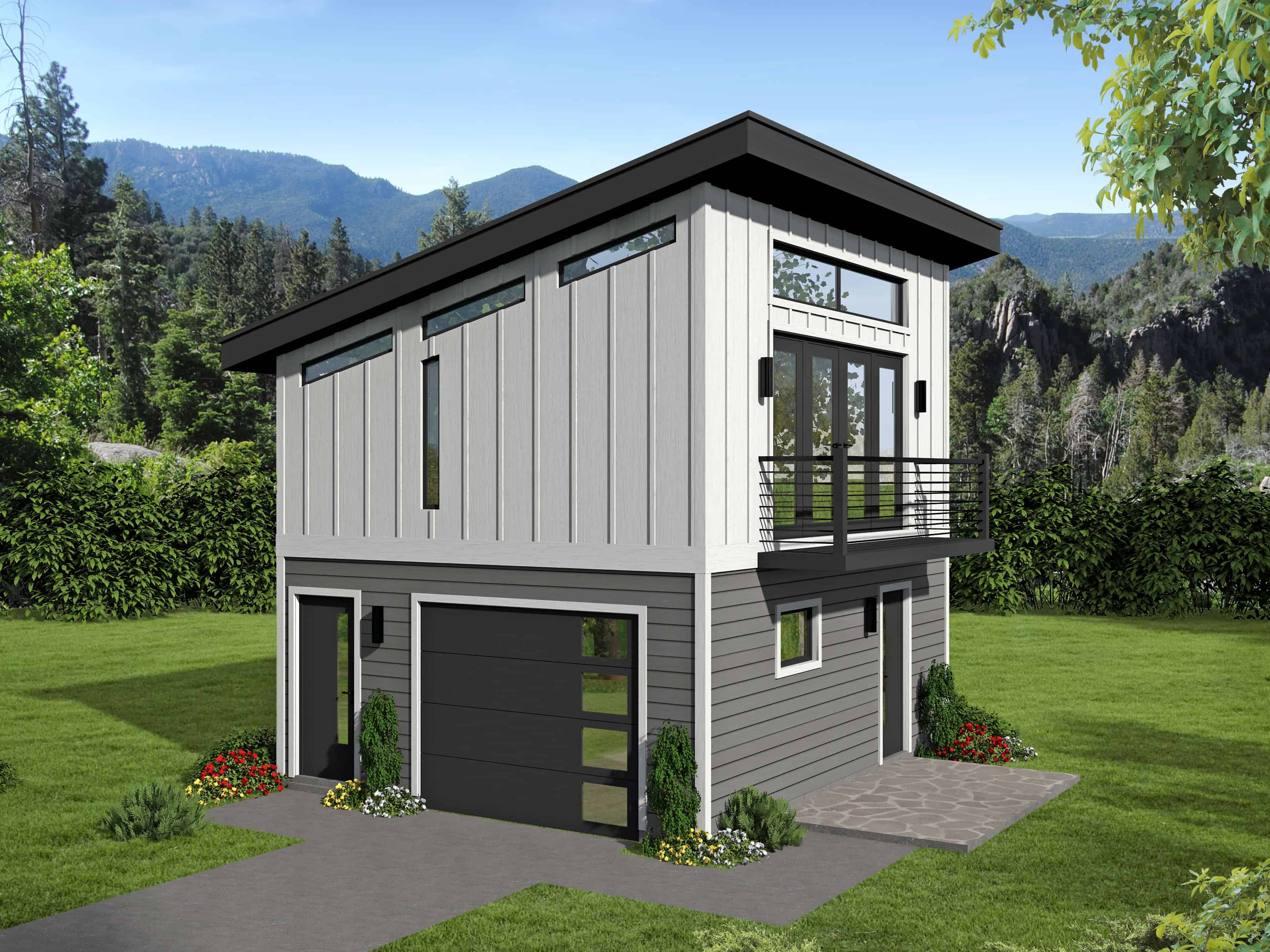 Barn with apartment