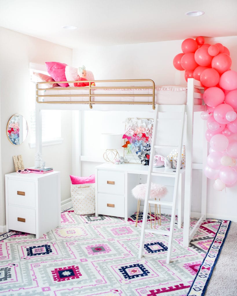 girls bedroom art