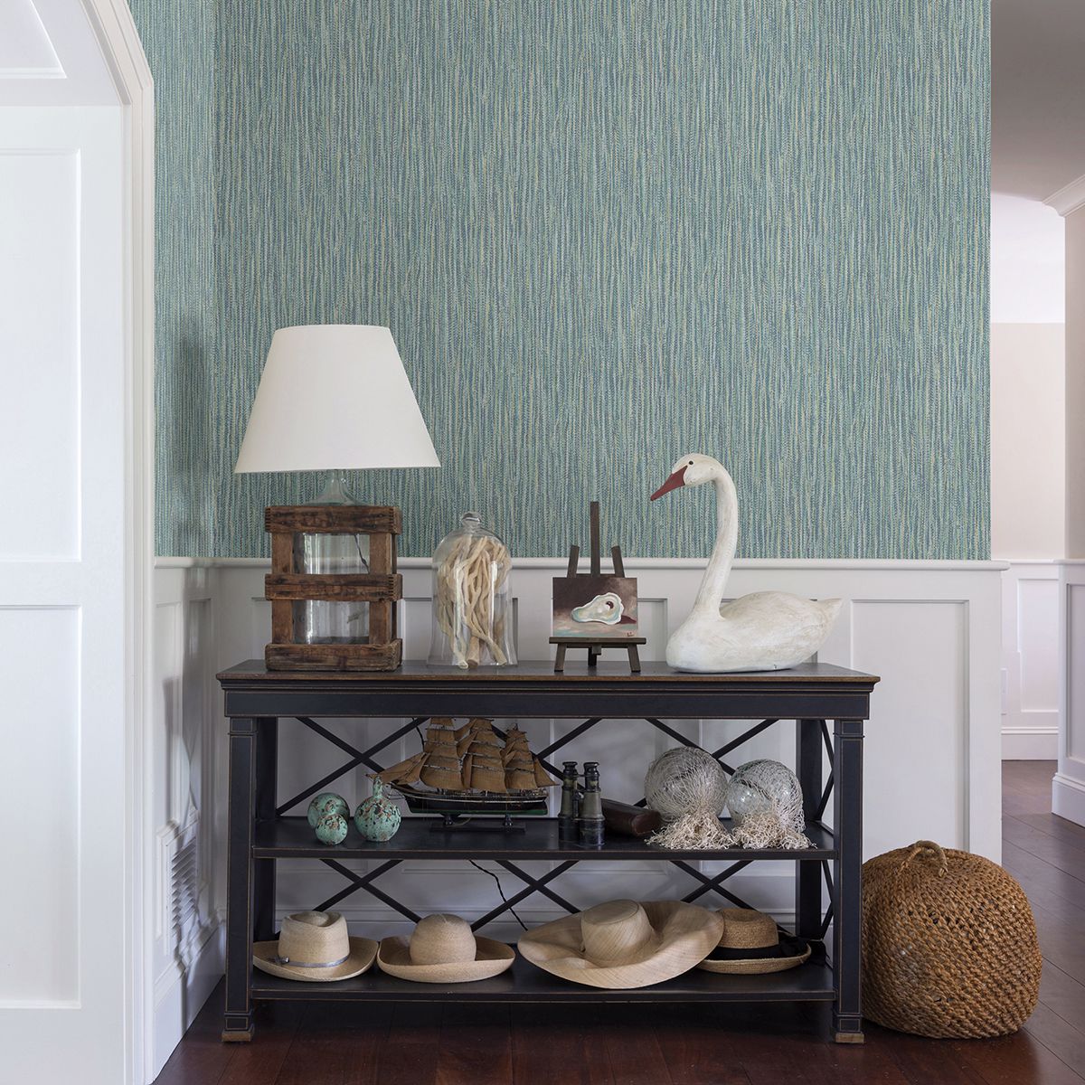 Washable grasscloth wallpaper
