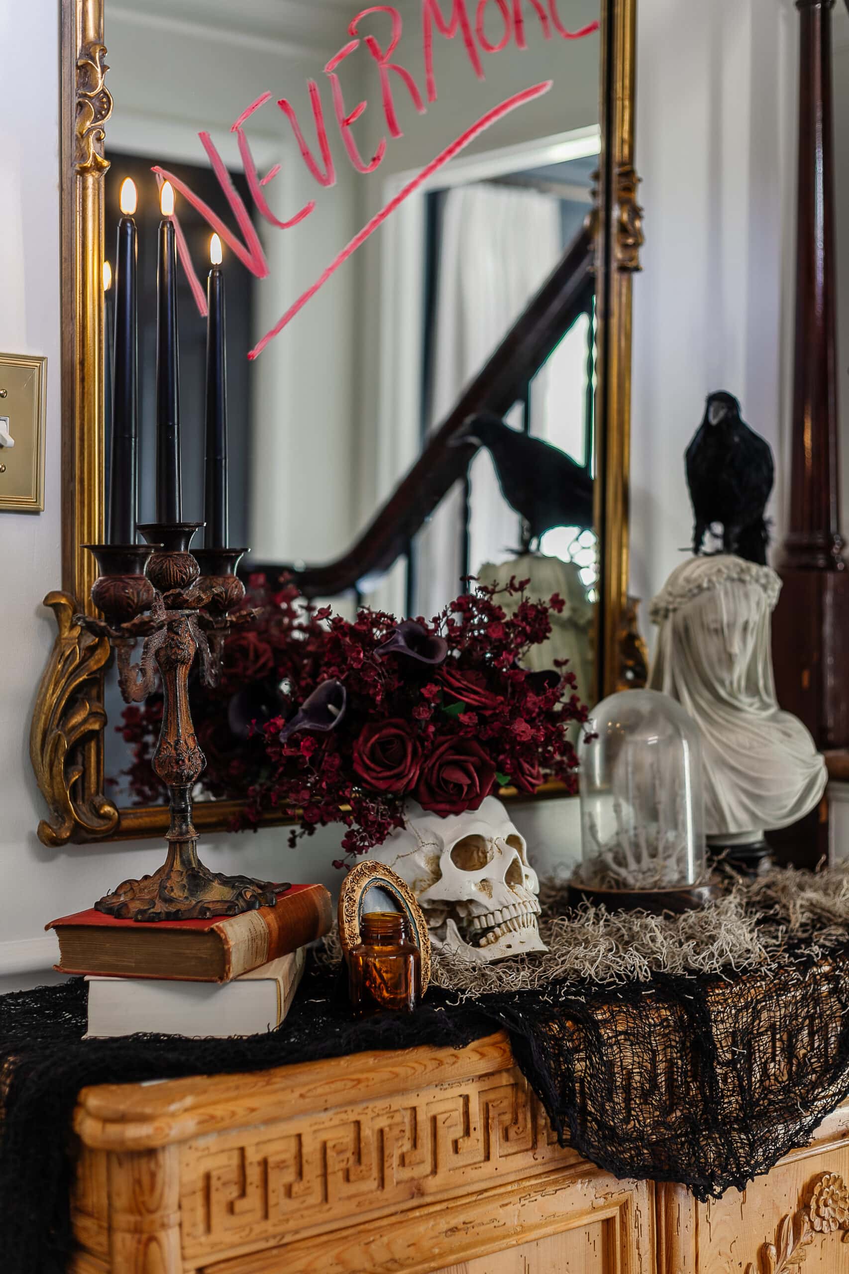 Halloween entryway decor ideas