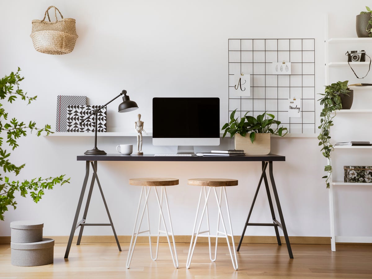 aesthetic home office