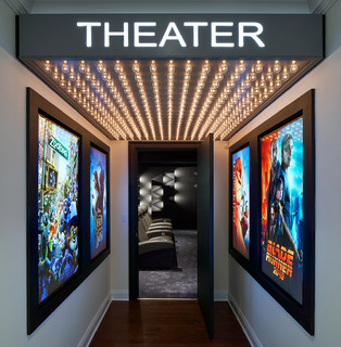 home theater color schemes